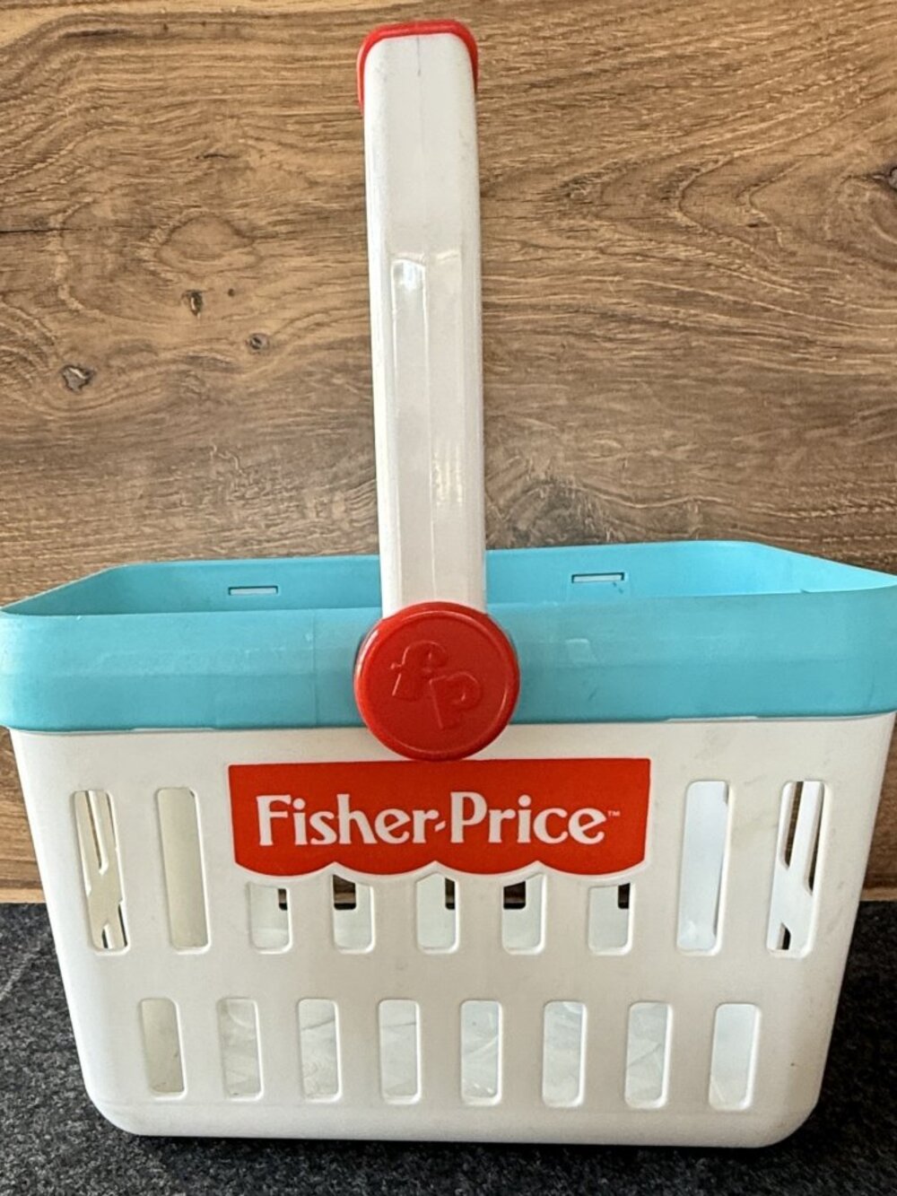 Fisher Price Fun With Food Grocery Basket Pretend Play Toy